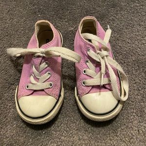 Purple converse toddler 6